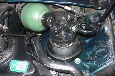Alkuperäinen malli autossa vasen puoli koeajettavaksi.JPG