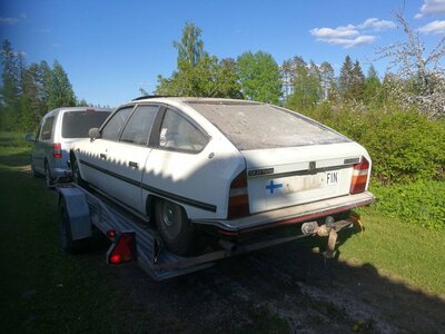 CX Kotiutumassa 20 vuoden rauhoittumisen jälkeen.