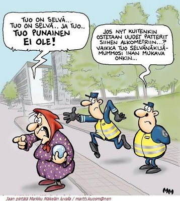 tuohon kun lisätään vielä mummon suora yhteys paikalliseen aviisiin, niin alkaa olla selvillä ,miksi täällä on paljon " kaahareita "