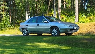 Xantia Kerman kanavalla Heinävedellä kesällä 2014! Upea maisema ja auto!